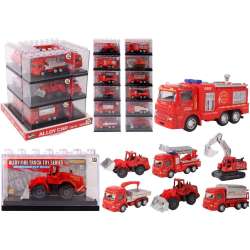 Autko w klocku 1:64 straż MIX - 1