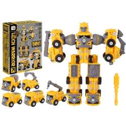 Robot 5w1 skręcany żółty