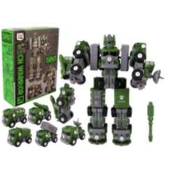 Robot 5w1 skręcany zielony