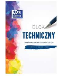 Blok techniczny A3/10K 250G biały (10szt) OXFORD - 1