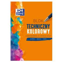 Blok techniczny A3/10K 225g kolor (10szt) OXFORD