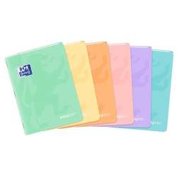 Zeszyt A5/60K kratka Easybook Pastel (8szt) OXFORD - 1