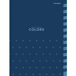 Skorowidz A5/96K kratka Colors niebieski (5szt)
