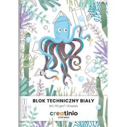 Blok techniczny biały A3/10K Creatinio (10szt) - 1