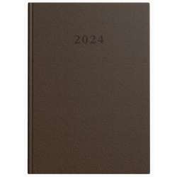 Kalendarz 2024 książkowy A4 Standard DTP brązowy - 1