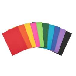 Zeszyt A5/60K linia z marginesem Rainbow (10szt)