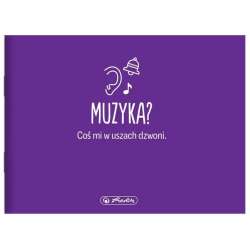 Zeszyt do nut A5/16K pięciolinia Muzyka (20szt)
