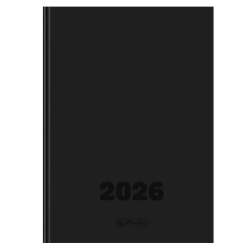 Kalendarz 2026 A4 dzienny Szefa DTP czarny HERLITZ
