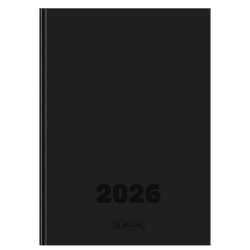 Kalendarz 2026 A5 dzienny Szefa DTP czarny HERLITZ
