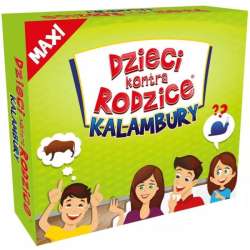 Dzieci kontra Rodzice. Kalambury MAXI gra rodzinna KANGUR (5904067471443) - 1