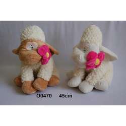 Maskotka Owca z kwiatkiem 124685 (O0470-24) - 1