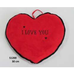 Serce czerwone "I love you" 30cm 137685 (S1200) - 1