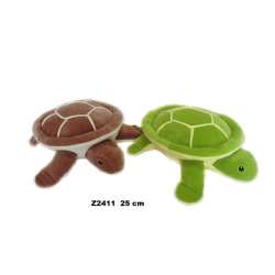Plusz Żółw miękki aksamitny 25cm 2 kolory (Z2411) - 2