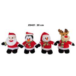 Plusz zwierzęta świąteczne 4 wzory 20cm (Z2421) - 2