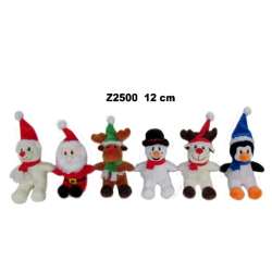 Zwierzęta świąteczne 12cm MIX