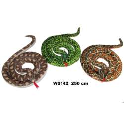 Maskotka Wąż 250cm 3 kol 163240 SunDay mix cena za 1 szt (W0142)