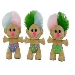 Trol świecący w ciemności 18cm MIX