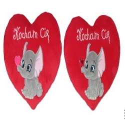 Serce Kocham Cię - Słonik 15cm MIX