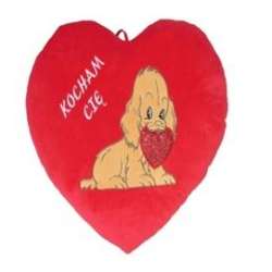 Serce Kocham Cię - Pies 48cm