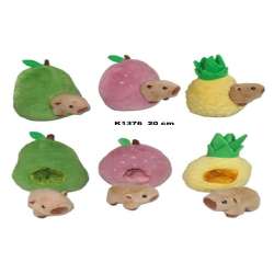 Kapibara z owocowym domkiem 20cm MIX