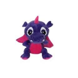 Smok fioletowo różowy 15cm