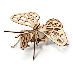 Puzzle drewniane Model 3D Pszczoła