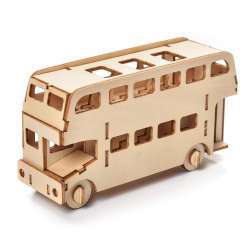 Puzzle drewniane Model 3D Autobus