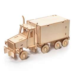 Puzzle drewniane Model 3D Ciężarówka - 1