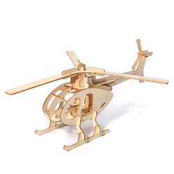 Puzzle Drewniane 3D Helikopter - 1