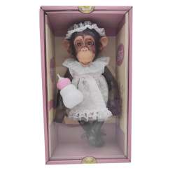 Lalka małpka szympans