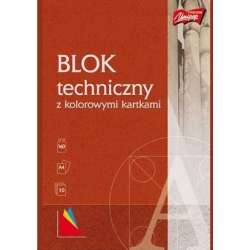 Blok techniczny A4 10 k. kolor UNIPAP (p. 10) MAJEWSKI (5904149120016)