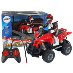 Quad zdalnie sterowany czerwony (9385) - 1
