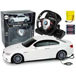 Auto zdalnie sterowane BMW M3 białe - 1