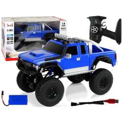 Auto Off- Road R/C 2.4G Climbing Car 1:8 niebieski