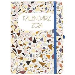 Kalendarz 2024 Linear Mozaika A5 TNS