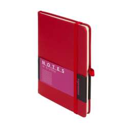 Notes Memofix B6 kratka czerwony