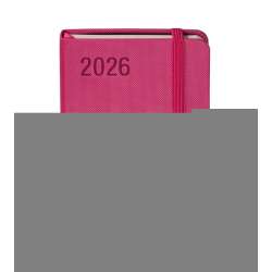 Kalendarz 2026 A6 Rubi różowy TDW