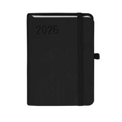 Kalendarz 2026 A6 Rubi czarny TDW