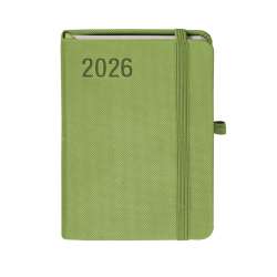 Kalendarz 2026 A6 Rubi zielony TDW