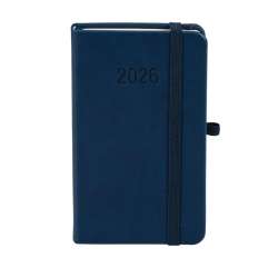 Kalendarz 2026 A6 Memofix TDW granatowy