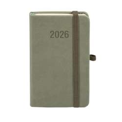 Kalendarz 2026 A6 Memofix TDW oliwkowy