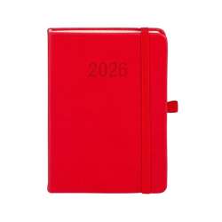 Kalendarz 2026 B6 Memofix TDW czerwony