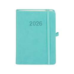 Kalendarz 2026 B6 Memofix TDW turkusowy