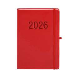 Kalendarz 2026 B5 Memofix TDW czerwony