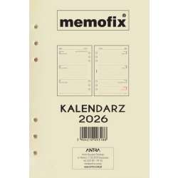 Wkład kalendarzowy 2026 Memofix A5 TDW