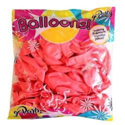 Balony B019 różowy metalik 80szt 12" 30cm (BAL3) - 1