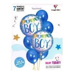 Balony Baby Boy niebieskie (BAL94) - 1