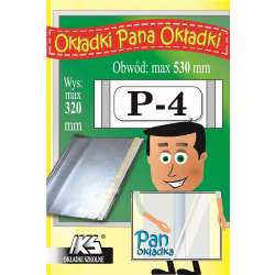 Okładka przylepiana P4 - Format A4 (25szt) IKS - 1