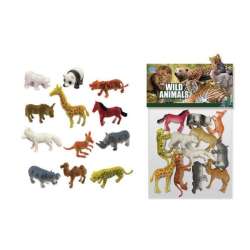 Figurki Zwierzęta Safari 12 sztuk (BZ3764) - 1