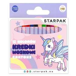 Kredki woskowe 12 kolorów Unicorn - 1